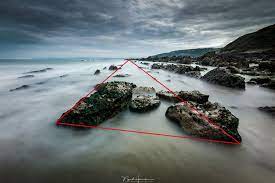 Patroon driehoek piramide