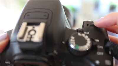 wieltje om diafragma aan te passen op je camera